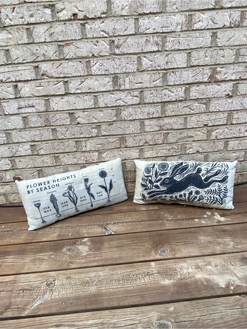 Threshold outdoor lumbar pillows set of 2
